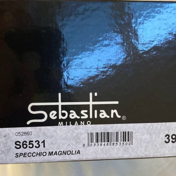 Rose gold luxury Italian leather sandals, Euro size 39, US size 7.5 - 8.5, LIKE - Picture 6 of 7